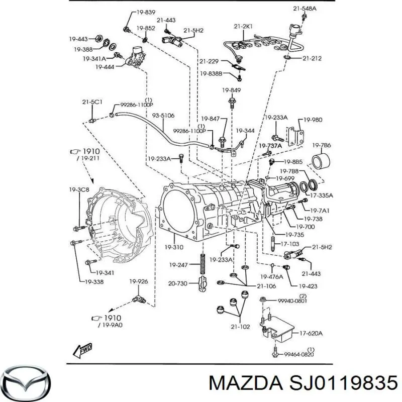  SJ0119835 Mazda