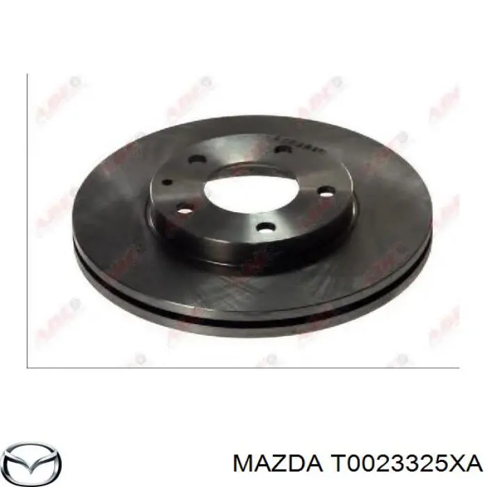 T0023325XA Mazda Гальмо дискове переднє