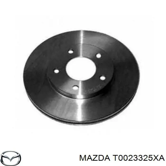 Диск переднього гальма Mazda T0023325XA ціна, від 38.44 USD