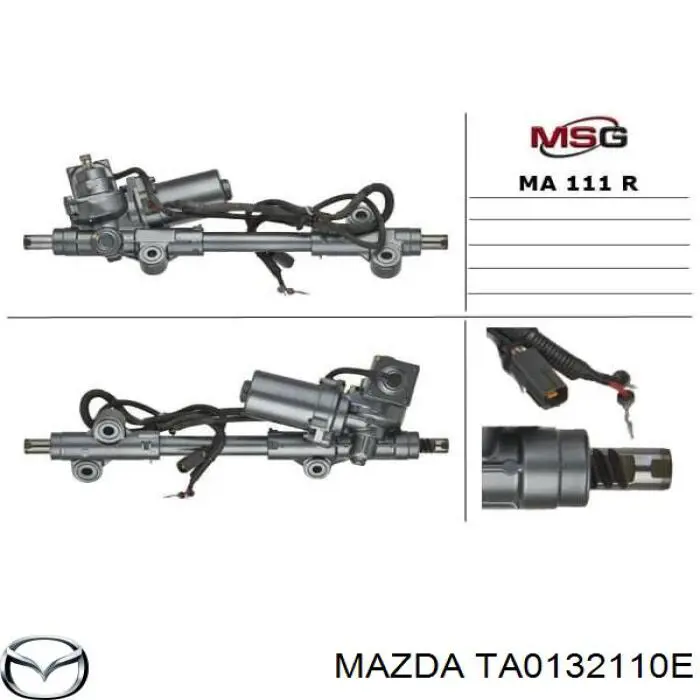 Кермова рейка Mazda Xedos 9