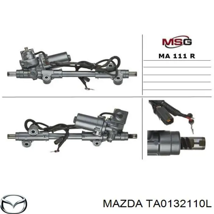 Купити Рульова рейка Mazda Xedos 9 TA