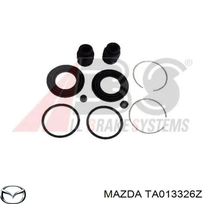 Ремкомплект супорту гальмівного переднього Mazda TA013326Z ціна, від 6.05 USD