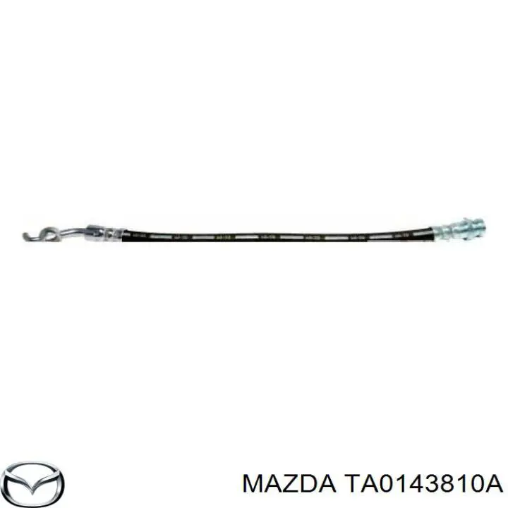 Шланг гальмівний задній Mazda TA0143810A ціна, від 13.86 USD