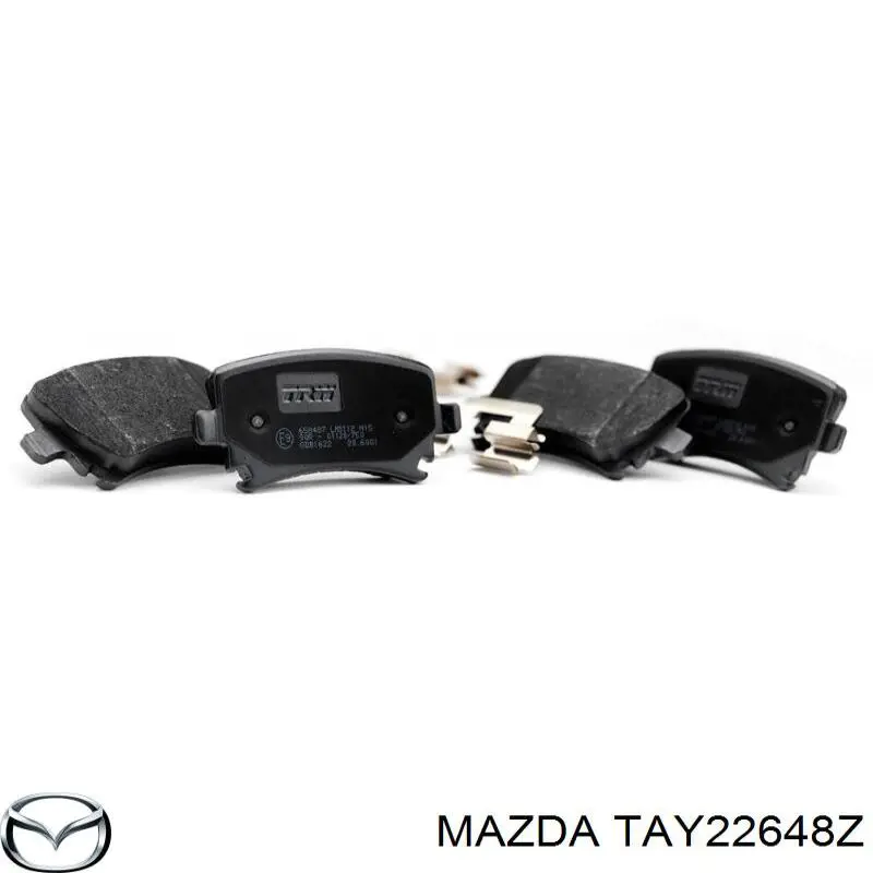 TAY22648Z Mazda Колодки гальмівні задні, дискові