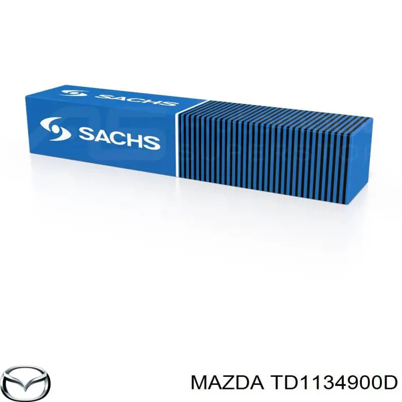 TD1134900D Mazda Ліва передня стійка