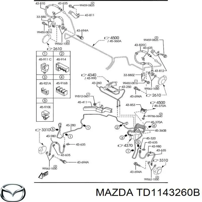 TD1143260B Mazda 