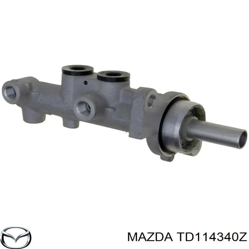 Циліндр головний гальма (Гідротормоз) Mazda TD114340Z ціна, від 122.49 USD
