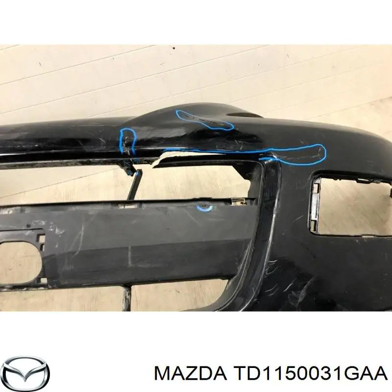 Бампер на авто Mazda TD1150031GAA ціна, від 173.78 USD