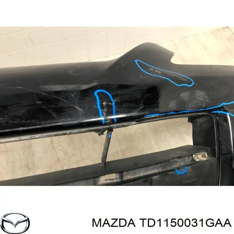 Передній бампер на Mazda CX-9 SPORT 