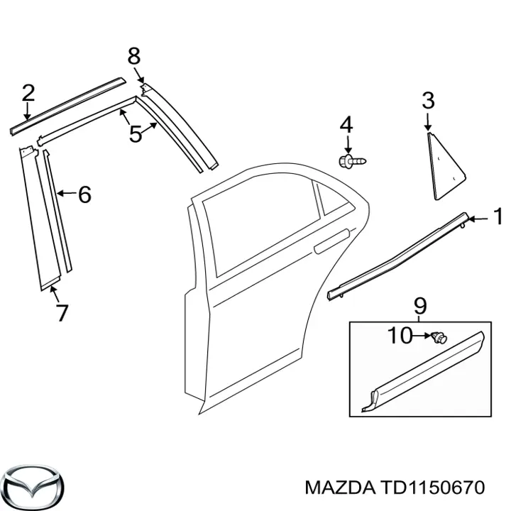TD1150670 Mazda 