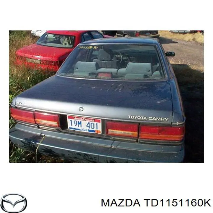 Задня ліва зовнішня фара Mazda TD1151160G ціна, від 151.86 USD
