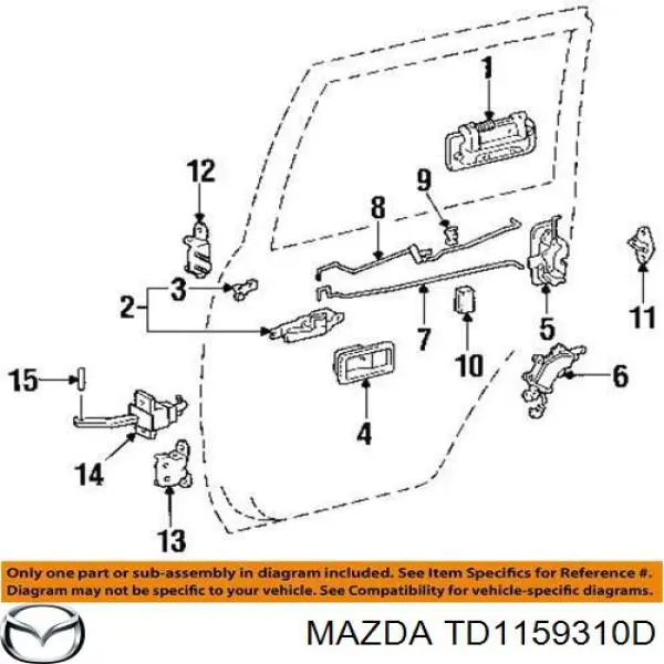  TD1159310D Mazda