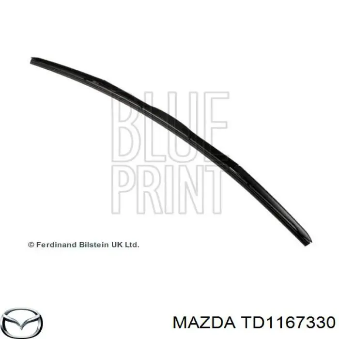 TD1167330 Mazda щітка-двірник лобового скла, водійська