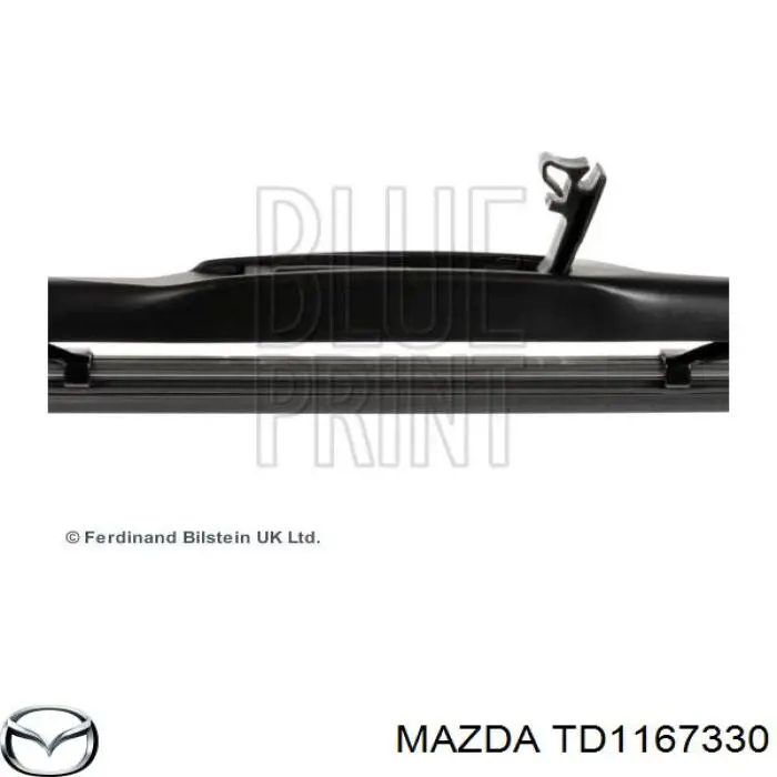 Щітка-двірник лобового скла, водійська Mazda TD1167330 ціна, від 21.83 USD