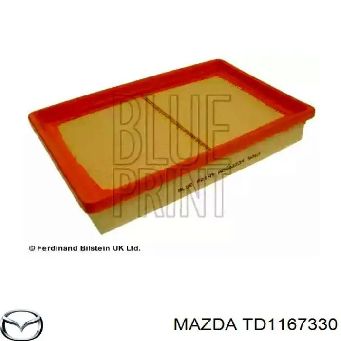 Купити TD1167330 Mazda Щітка-двірник лобового скла, водійська