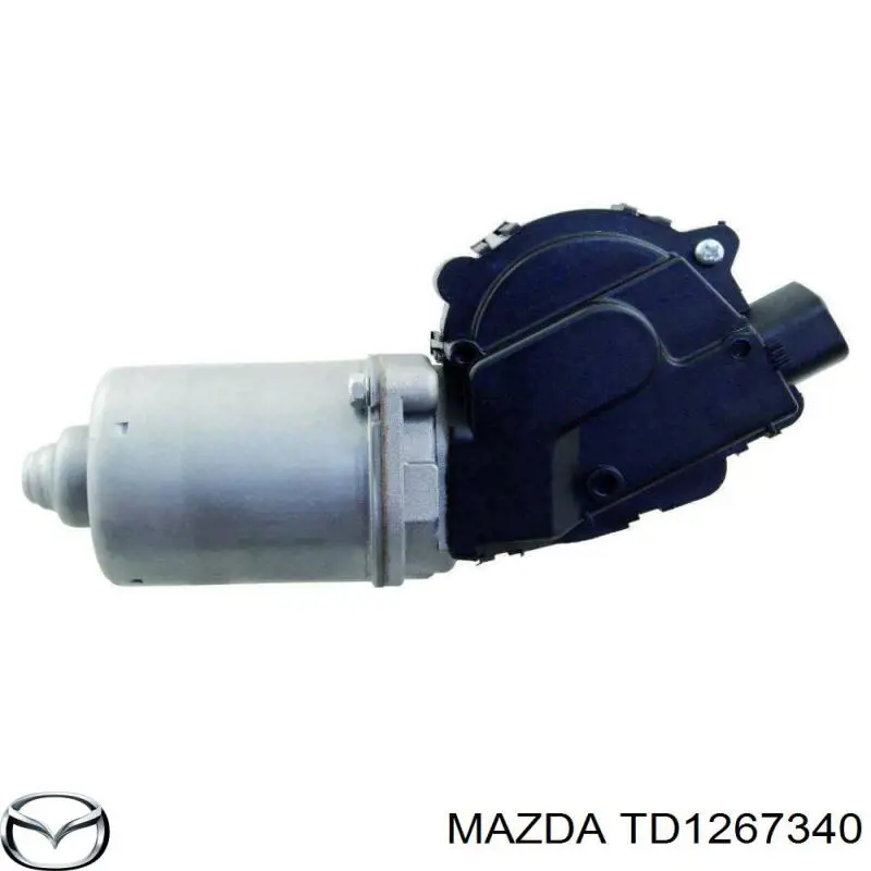 TD1267340 Mazda Мотор склоочисника скла (трапеції)