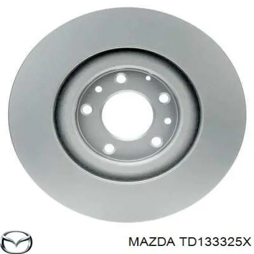 Диск гальмівний передній Mazda TD133325X