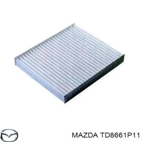 Фільтр повітряний обігрівача Mazda TD8661P11 ціна, від 5.07 USD
