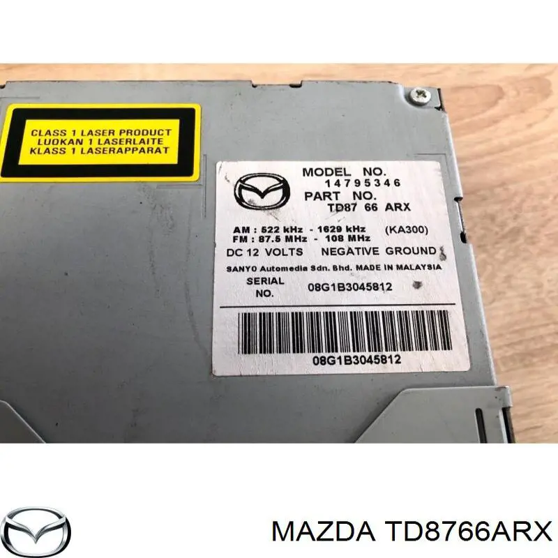  Mazda TD8766ARX ціна, від 25.87 USD