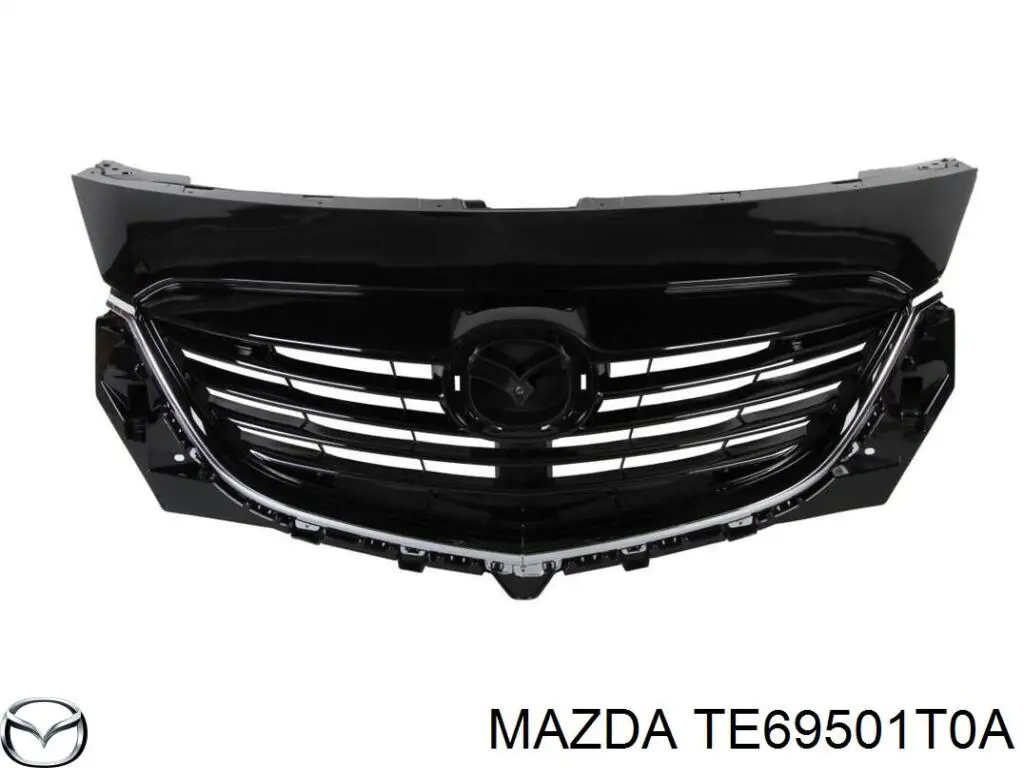 Решітка переднього бампера Mazda CX-9 (TB) (Мазда CX-9)