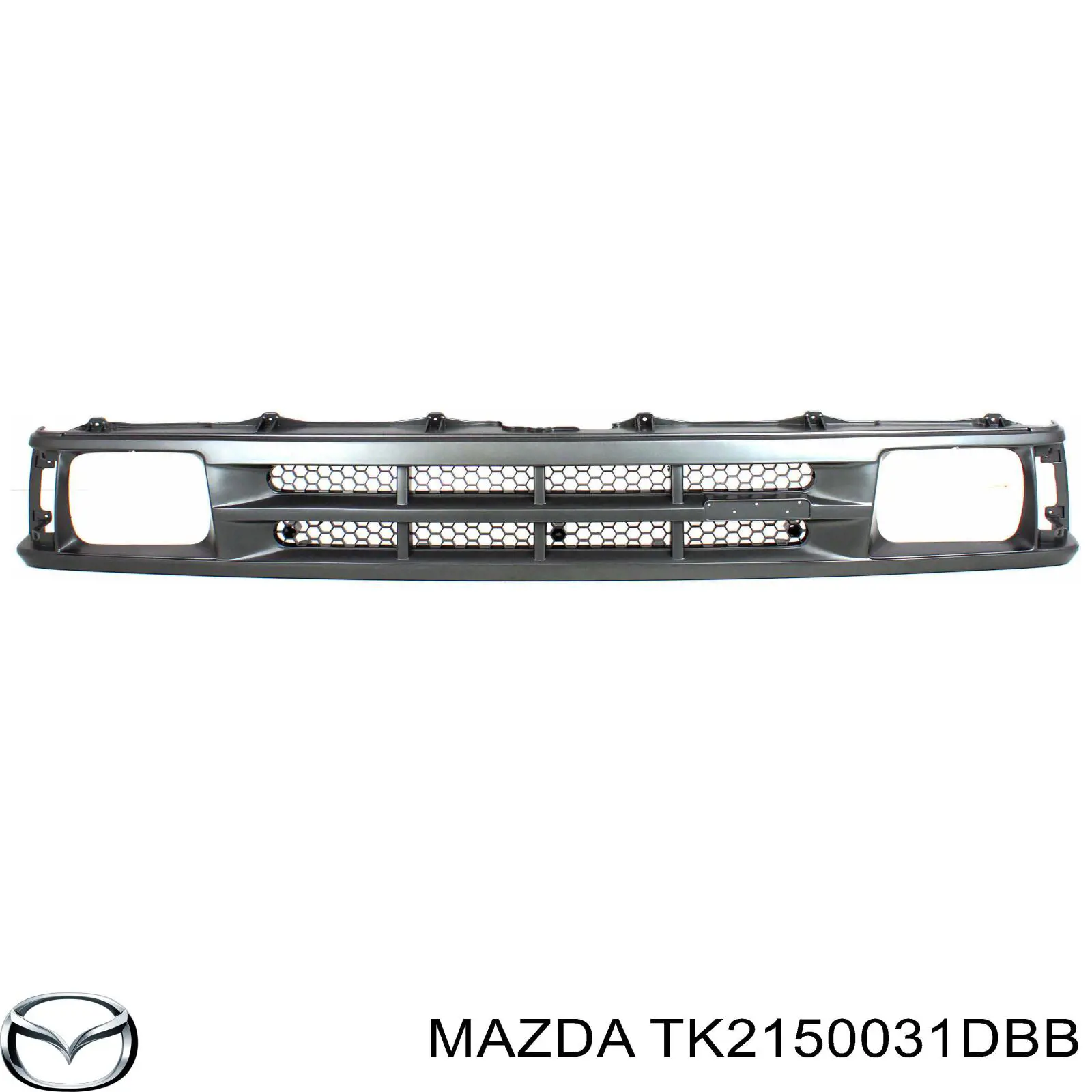 Бампер на авто Mazda TK2150031DBB ціна, від 196.25 USD