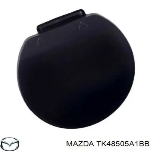 Заглушка бампера буксирувального гака, задня Mazda TK48505A1BB ціна, від 5.81 USD