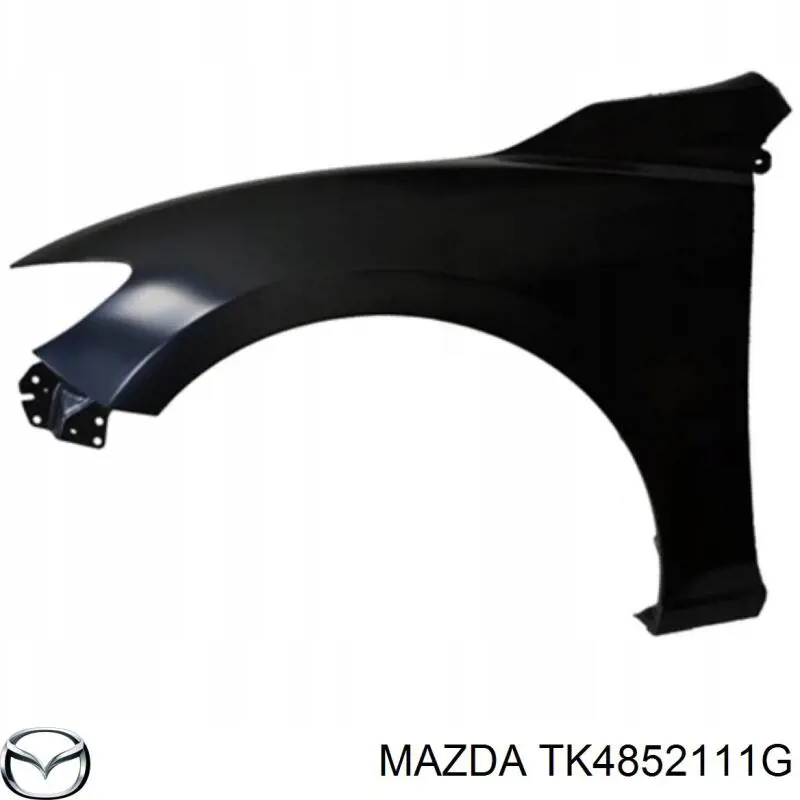 Крило переднє праве на Mazda CX-9 TC