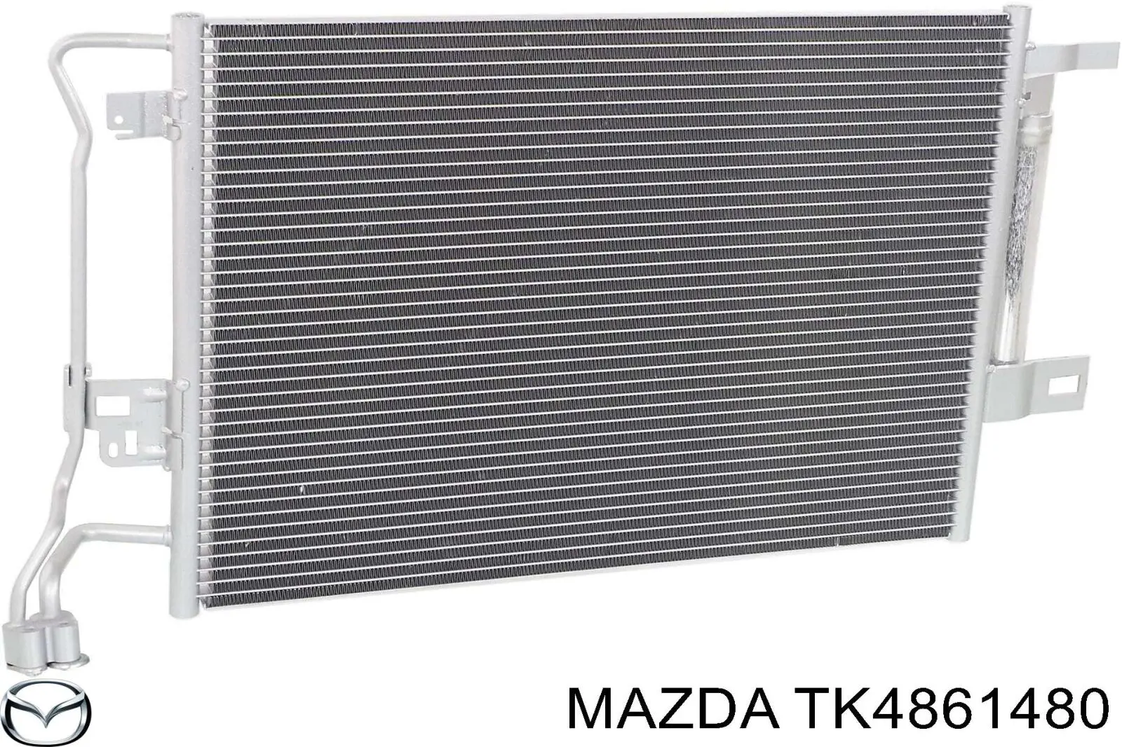 Радіатор кондиціонера TK4861480 Market (OEM)