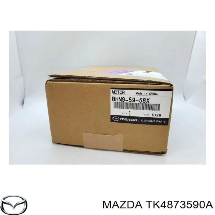 TK4873590A Mazda Механізм склопідйомника двері задньої, лівої