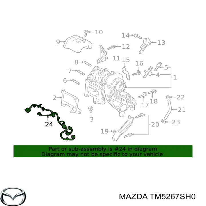 TM5267SH0 Mazda 