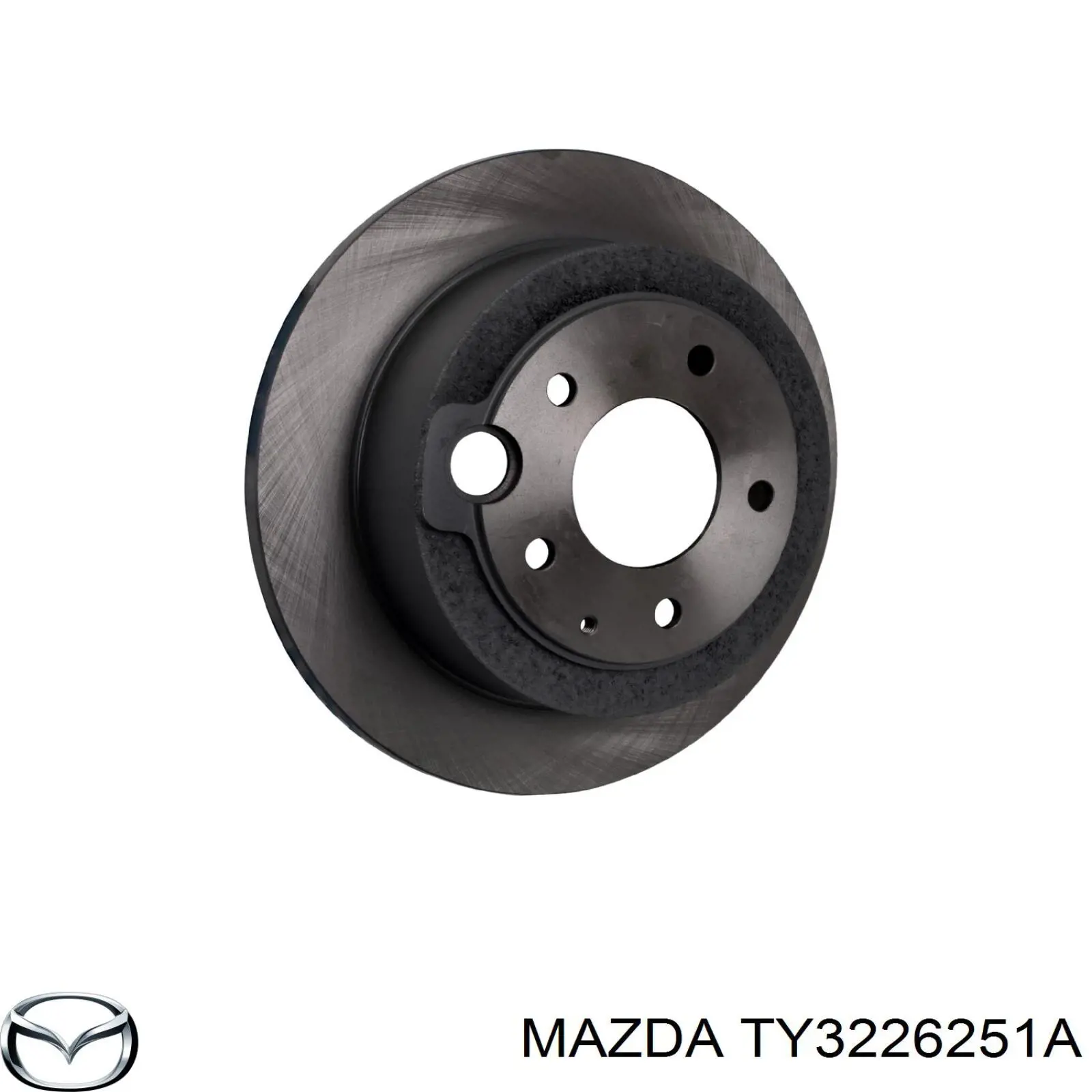 TY3226251A Mazda диск гальмівний задній