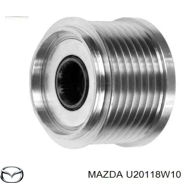 U20118W10 Mazda Обгонна муфта генератора