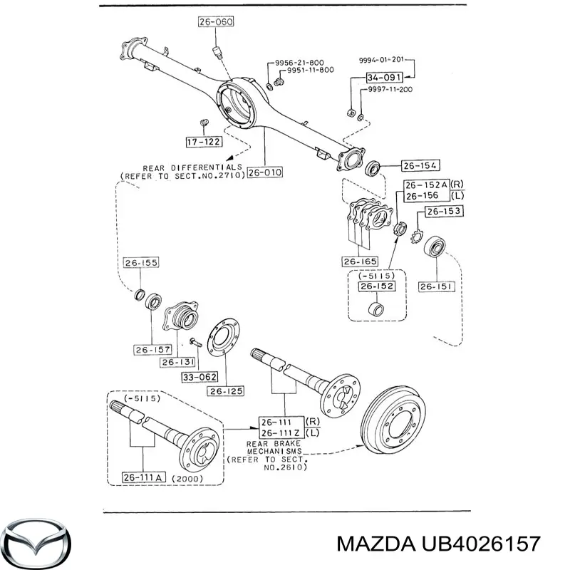 0060326157 Hyundai/Kia Сальник задньої маточини