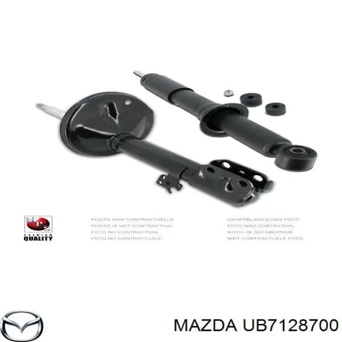 Амортизатор задній Mazda UB7128700 ціна, від 24.05 USD