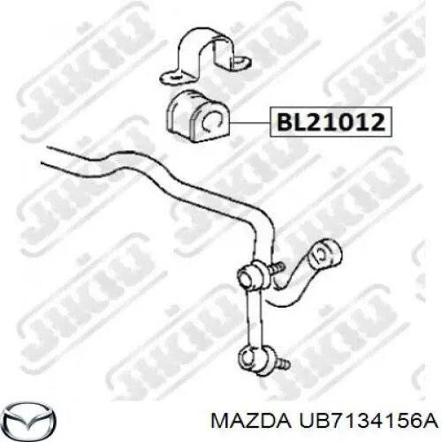 UB7134156A Mazda 