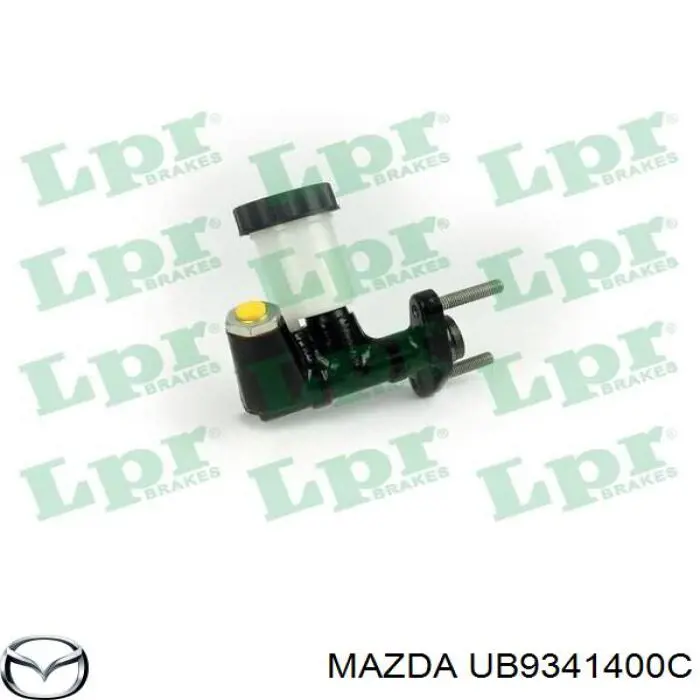 Циліндр зчеплення, головний UB9341400C Mazda