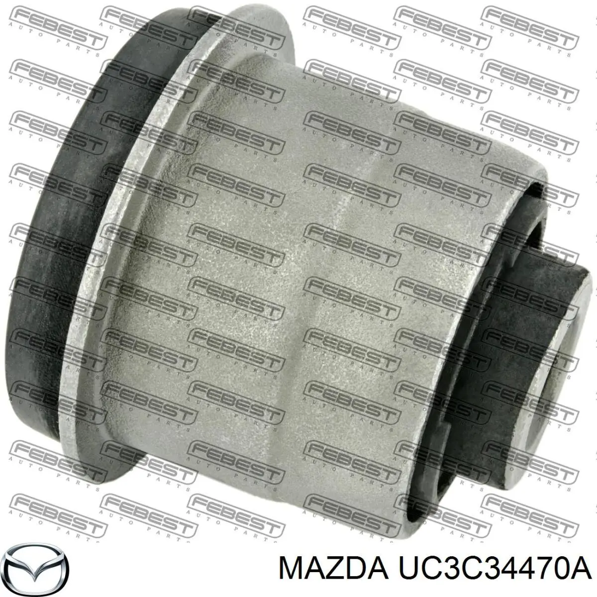 Сайлентблок переднього верхнього важеля Mazda UC3C34470A ціна, від 16.09 USD