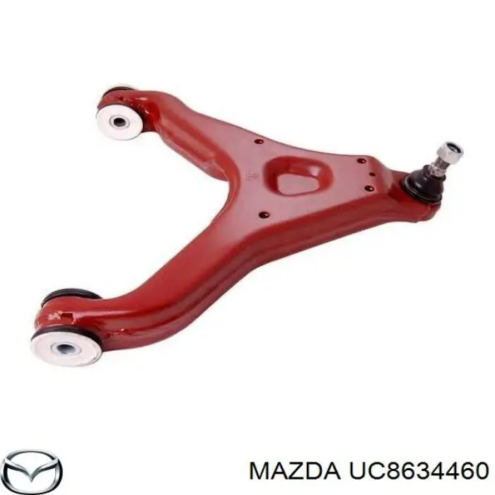 Сайлентблок нижнього важеля передньої підвіски Mazda UC8634460 ціна, від 61.90 USD