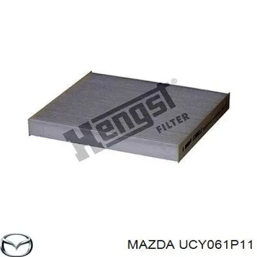Фільтр повітряний обігрівача Mazda UCY061P11 ціна, від 5.57 USD