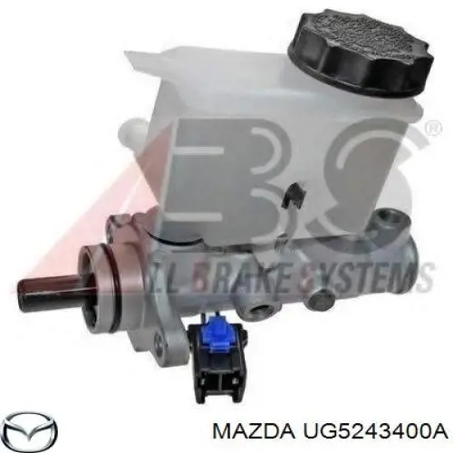 Головний гальмівний циліндр UG5243400A Mazda
