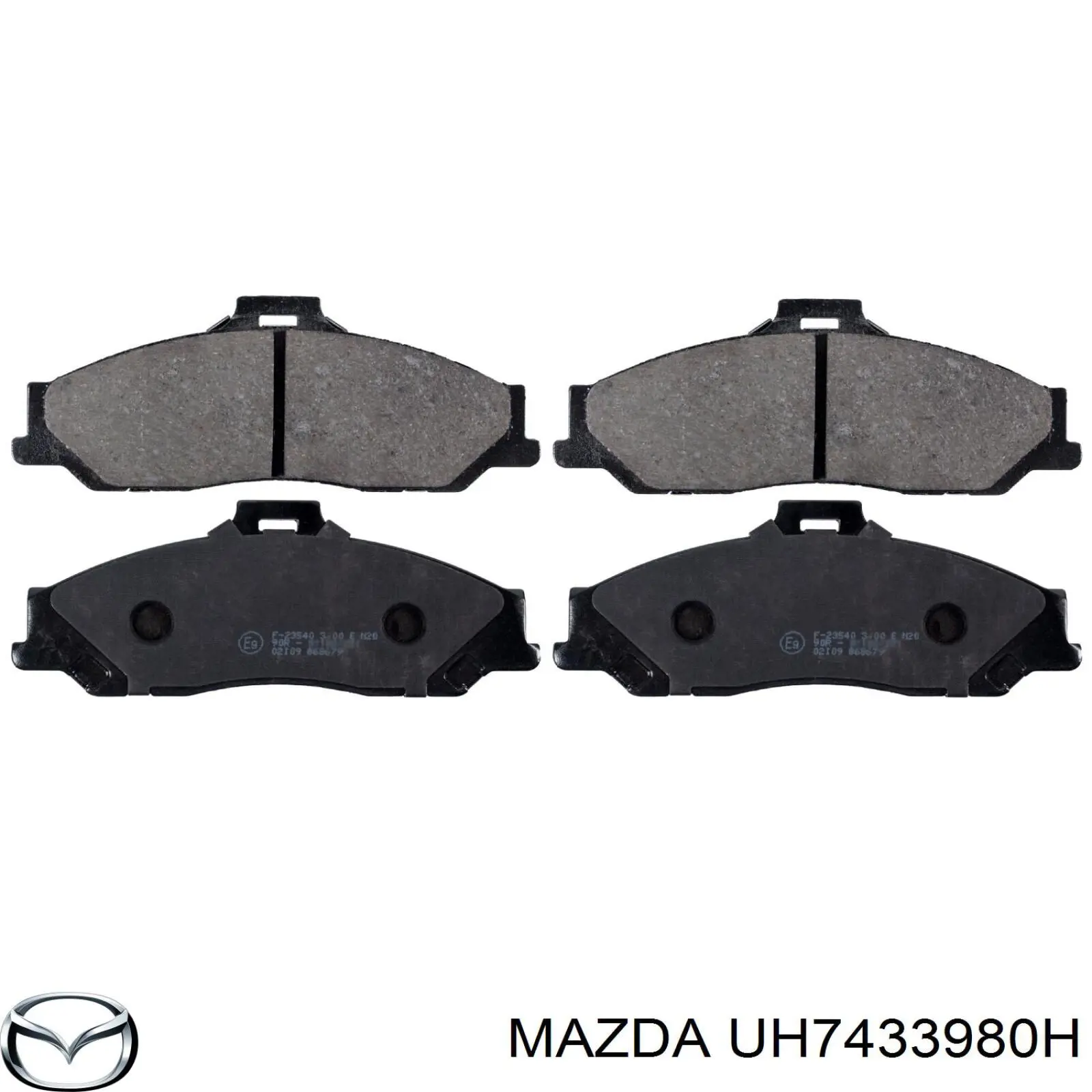 UH7433980H Mazda маточина задня