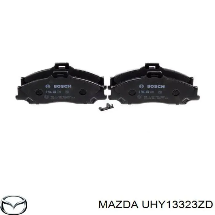 Колодки гальмівні передні, дискові UHY13323ZD Mazda