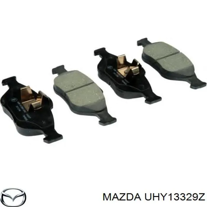 UHY13329Z Mazda Передні гальмівні колодки