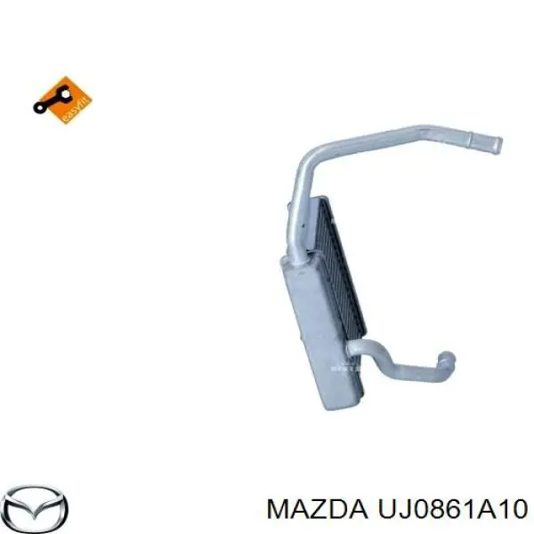 Радіатор пічки UJ0861A10 Mazda