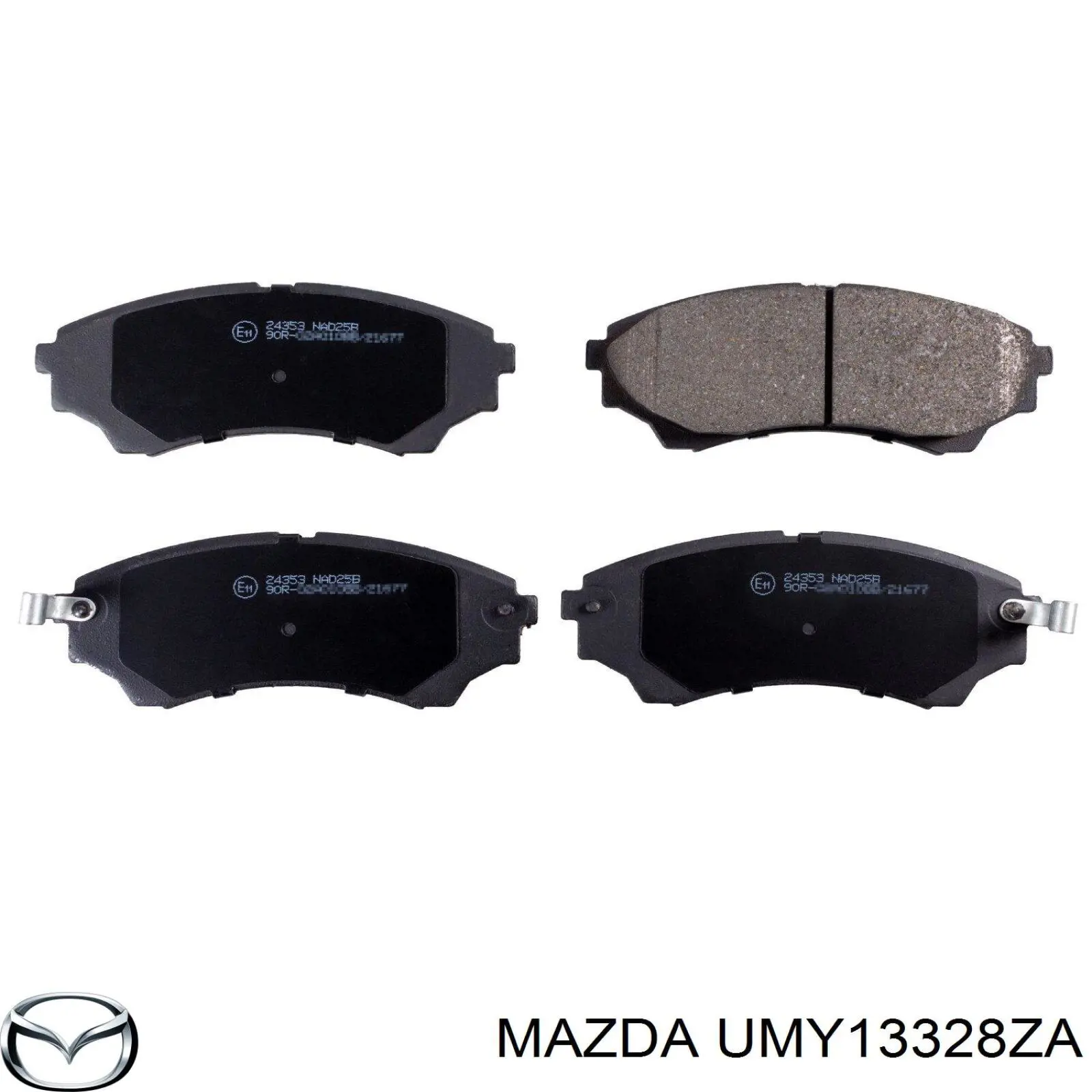 UMY13328ZA Mazda Передні гальмівні колодки