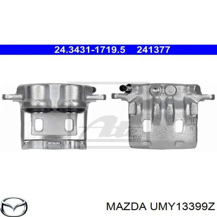 Купити UMY13399Z Mazda Поршень супорту гальмівного, переднього