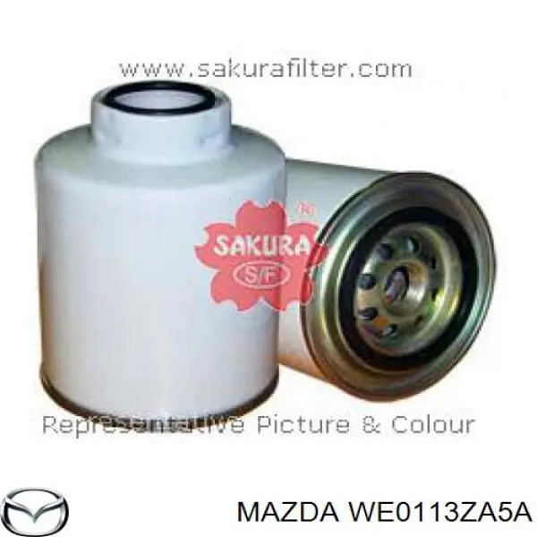 Фільтр тонкого очищення палива Mazda WE0113ZA5A ціна, від 27.12 USD