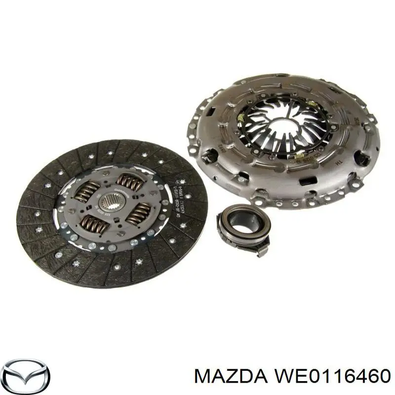 WE0116460A Mazda диск зчеплення
