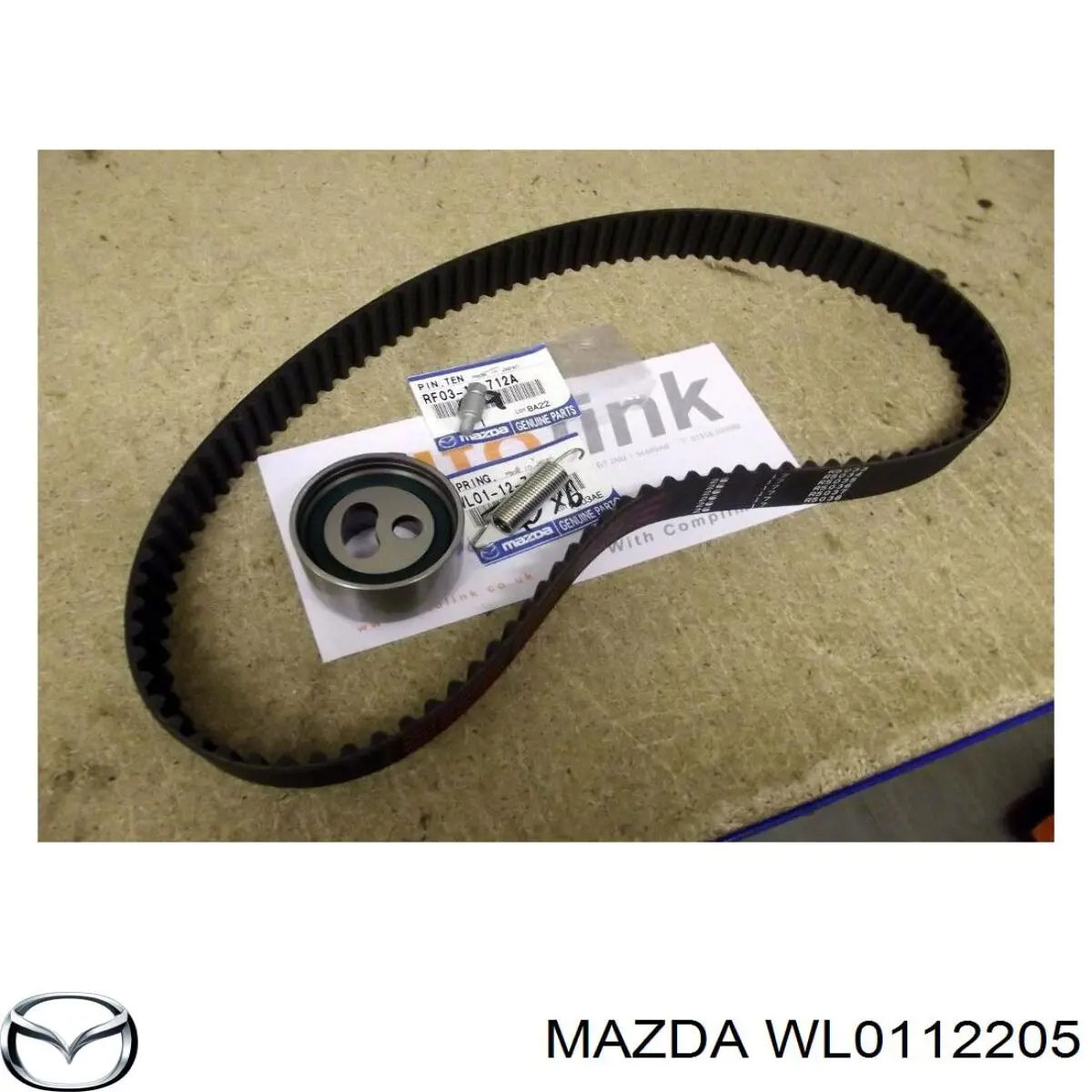 WL0112205 Mazda Ремінь двигуна