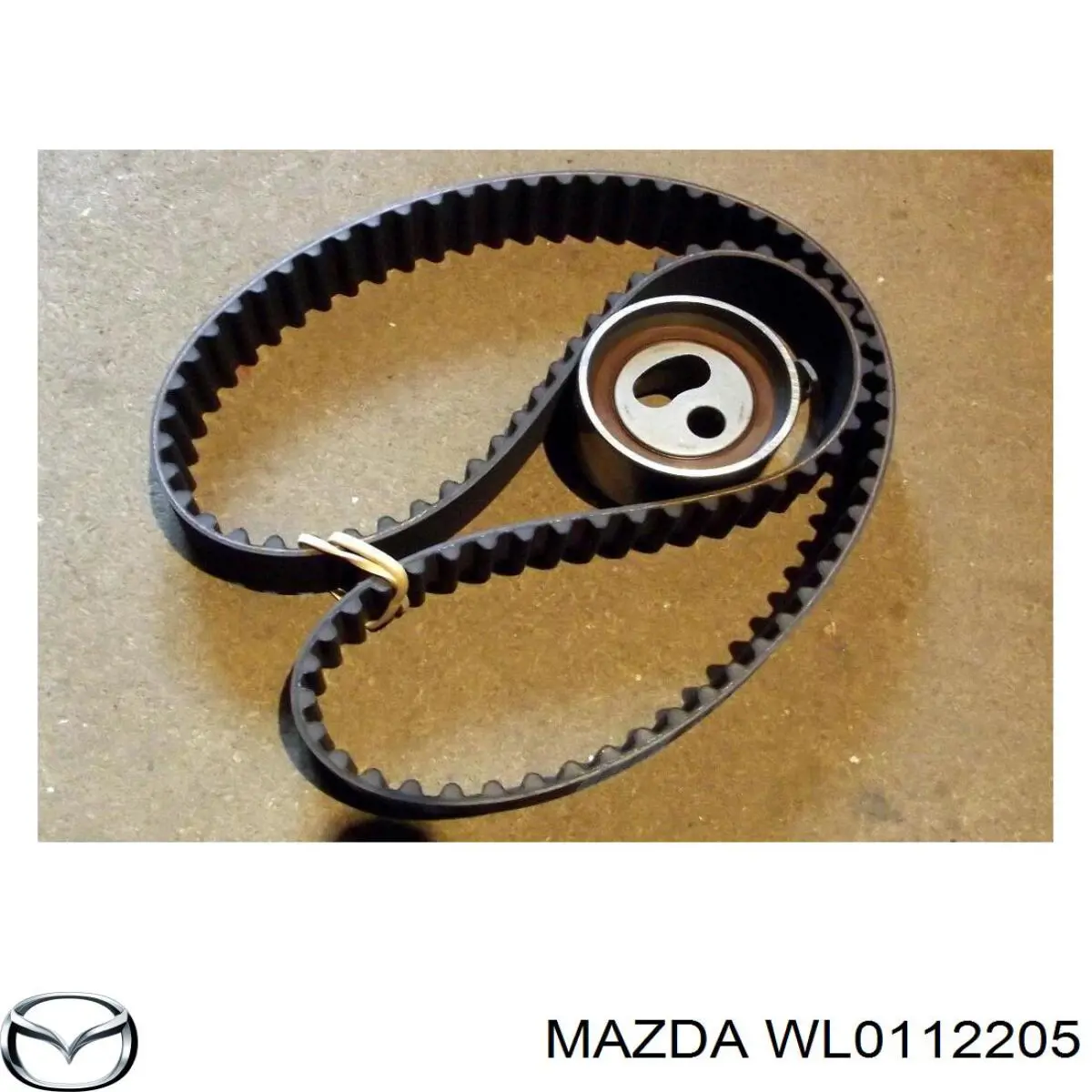 Купити WL0112205 Mazda Ремінь газорозподільного механізму